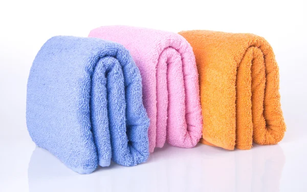 Handdoek. handdoek op een achtergrond — Stockfoto