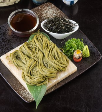 Japon mutfağı. Udon arka planda