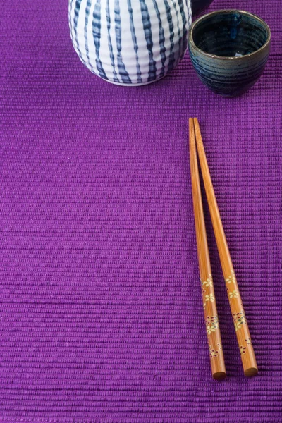 Chopsticks. two chopssticks on the background — Stock Photo, Image