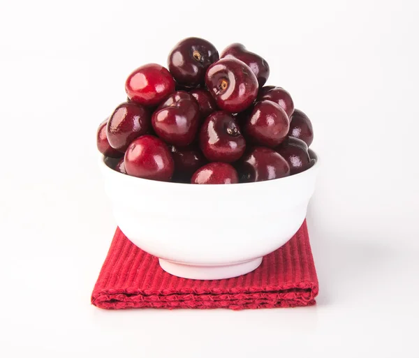 Fresh cherry berry on background — Stock Photo, Image