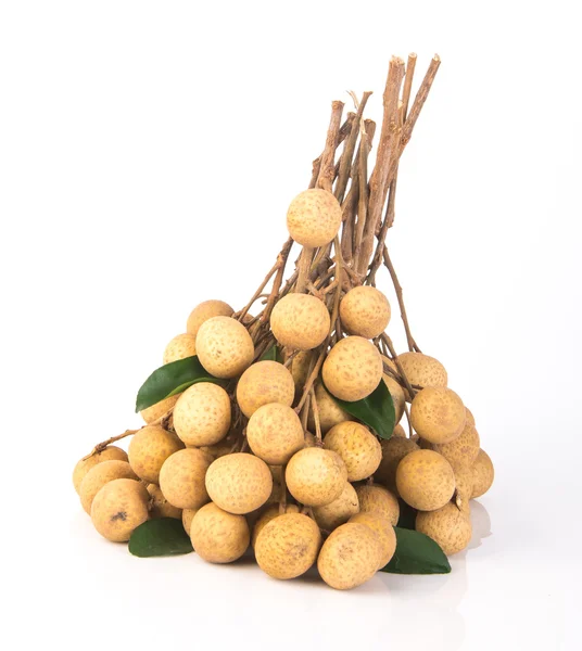 Longan frukt på en bakgrund — Stockfoto