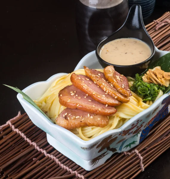 Japanese cuisine. udon on the background — Stock Image Japanese cuisine. udon on the background Royalty Free Stock Images