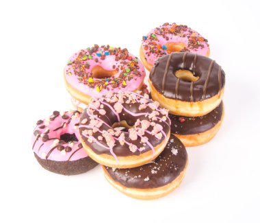 çörek. arka planda poğaça