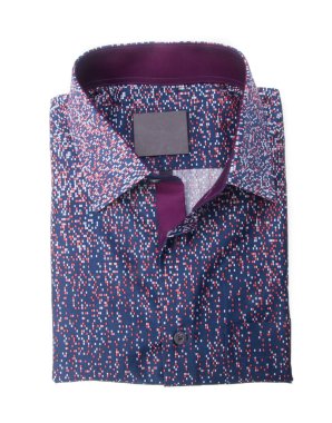 gömlek. bir arka plan üzerinde katlanmış erkek gömlek