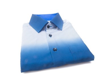 gömlek. bir arka plan üzerinde katlanmış erkek gömlek