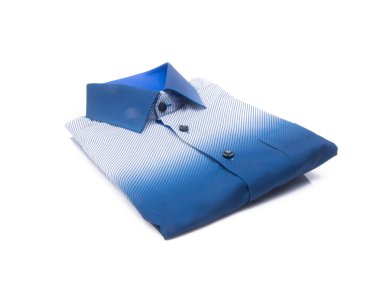 gömlek. bir arka plan üzerinde katlanmış erkek gömlek