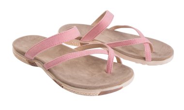 Ayakkabı. arka planda kadın moda sandal.