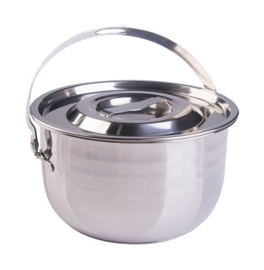 Pan. bir arka plan üzerinde tava