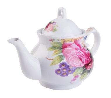 çaydanlık. bir arka plan üzerine çaydanlık