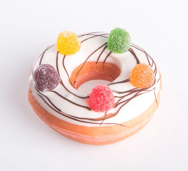 Donut. dona en el fondo — Foto de Stock