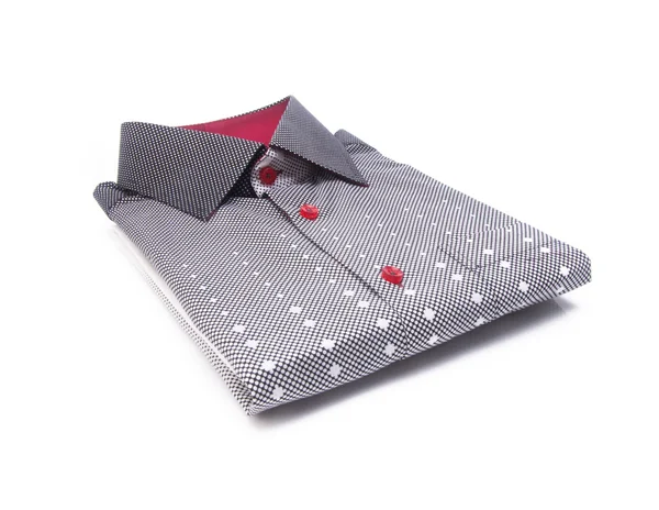 Shirt. mens shirt folded on a background — Stock Photo, Image