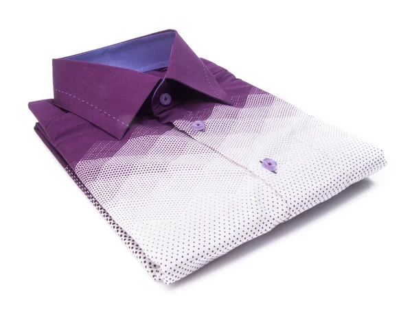 gömlek. bir arka plan üzerinde katlanmış erkek gömlek