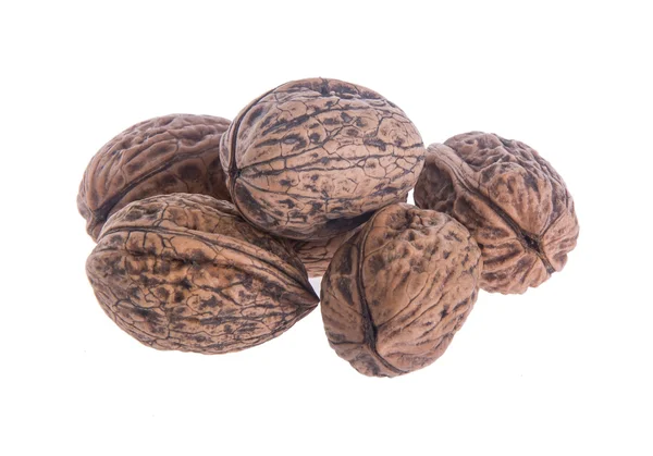 Nut. walnut on the background — Stock Photo, Image