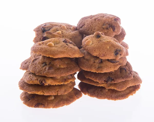 Cookies. Cookies auf dem Hintergrund — Stockfoto