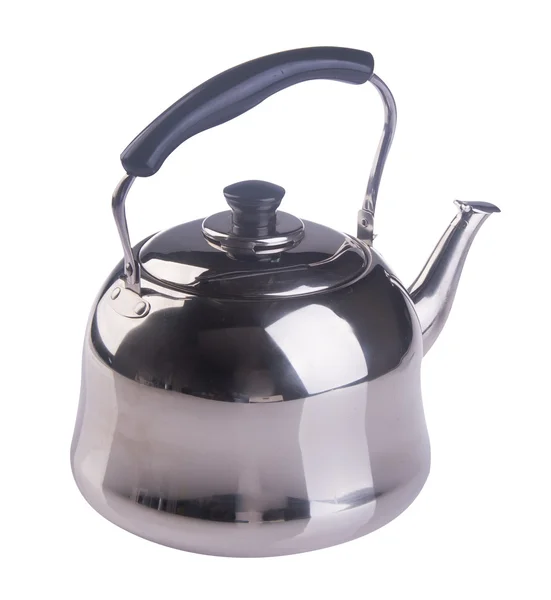 Kettle with whistle on a background. — Stock Photo, Image