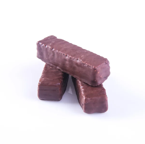 Chocolate wafer. chocolate wafer on background — Stock Photo, Image