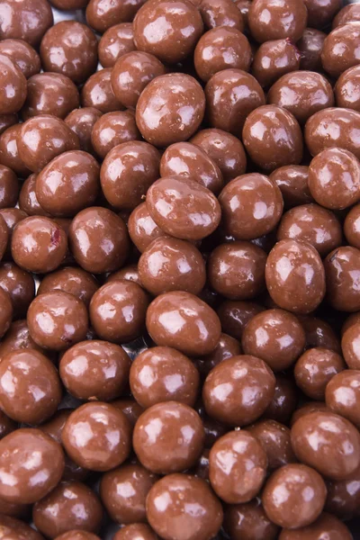 Chocolate balls. chocolate balls on a background — Stock Photo, Image