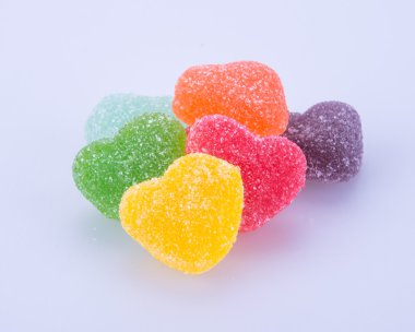 şekerler. bir arka plan üzerinde jöle şekerler. jöle şekerler bir backg üzerinde
