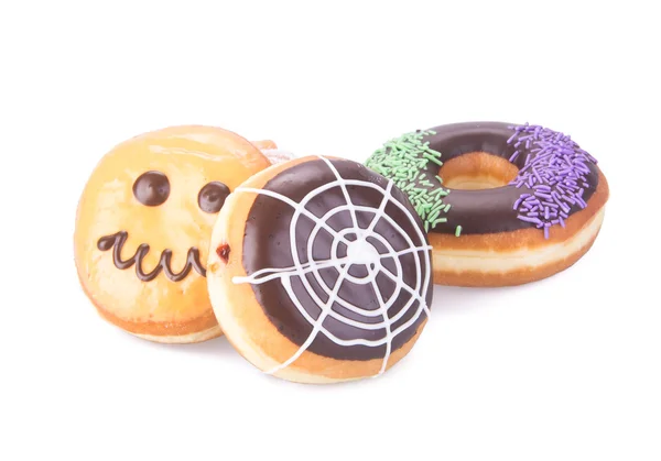 Donut. halloween donut on the background — Stock Photo, Image