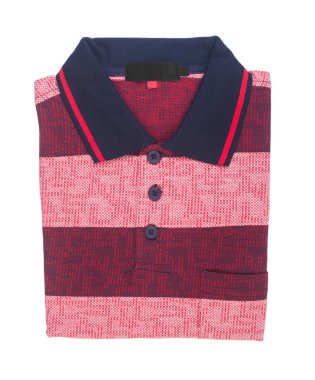 gömlek. erkek polo gömlek bir arka plan üzerinde katlanmış.