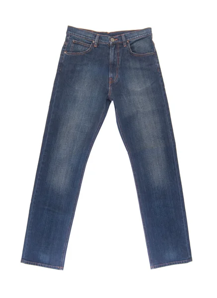 Jeans. Blå jeans på en bakgrund — Stockfoto