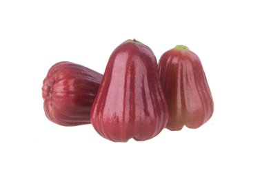 Rose elma. Rose apple arka planda