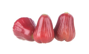 Rose elma. Rose apple arka planda