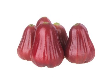 Rose elma. Rose apple arka planda