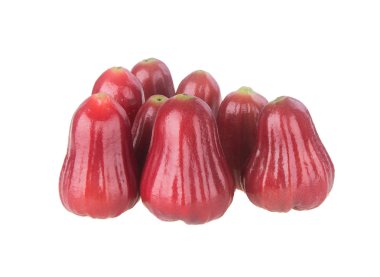 Rose elma. Rose apple arka planda