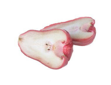 Rose elma. Rose apple arka planda