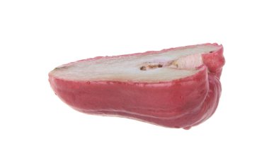 Rose elma. Rose apple arka planda