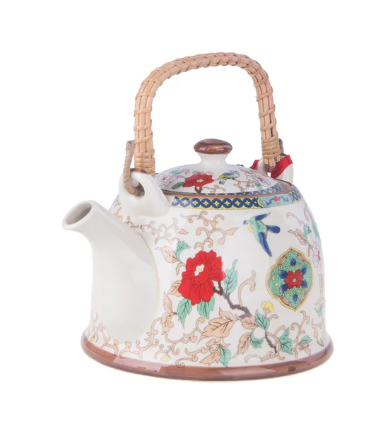 Teapot. Chinese teapot. teapot. Chinese teapot on the background Royalty Free Stock Images