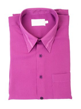 gömlek. bir arka plan üzerinde katlanmış erkek gömlek