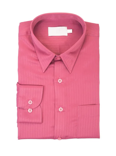 Camicia. camicia uomo piegato su uno sfondo — Foto Stock