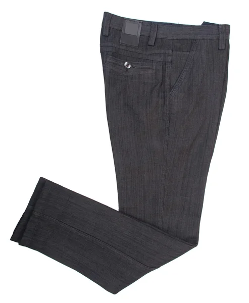 Calça isolada em um contexto. jeans isolado em um fundo — Fotografia de Stock