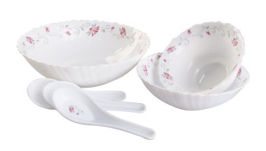 kase. arka plan üzerinde seramik kase. bir arka plan üzerinde seramik kase.