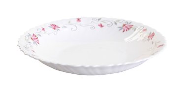 plaka, plaka üzerinde arka plan. bir arka plan üzerinde seramik tabak