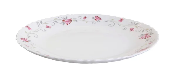 Plate, plate on background. ceramic plate on a background — Stock Photo, Image