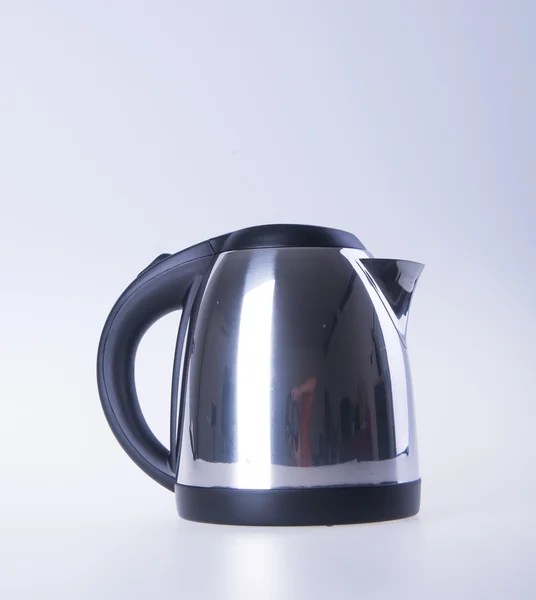 Kettle with whistle. Kettle with whistle on a background. — Stock Photo, Image