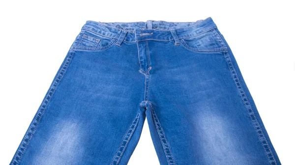 Jeans. jeans su sfondo. jeans su uno sfondo . — Foto Stock