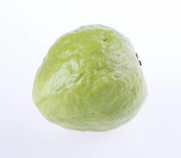 Guava (tropiska färsk guava) på vit bakgrund. — Stockfoto