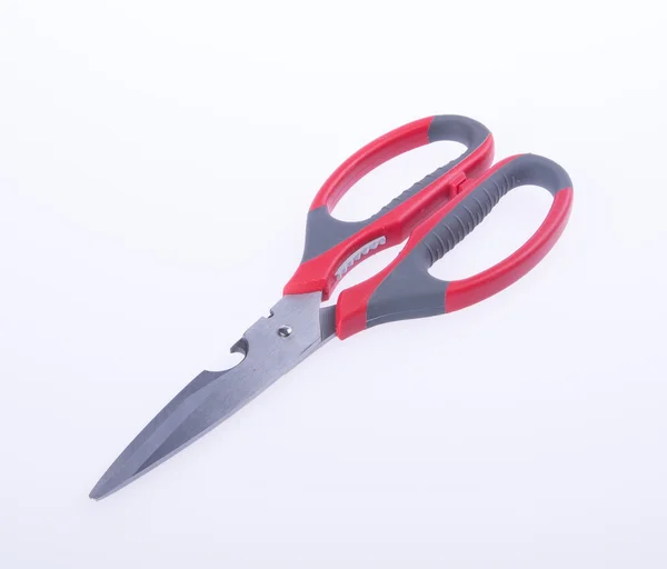 Scissors or kitchen scissors on a background. — Stock Photo, Image