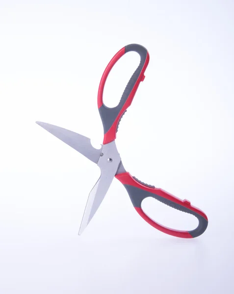 Scissors or kitchen scissors on a background. — Stock Photo, Image