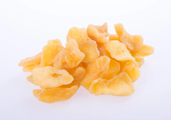 Apple dry or dried apple slices on background. — Stock Photo, Image