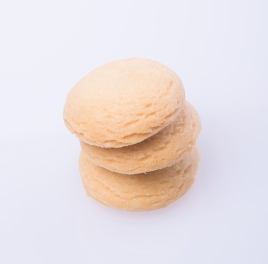 tanımlama bilgilerini veya bir arka plan üzerine tereyağlı kurabiye.