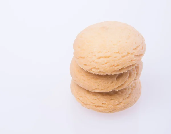 Galletas o galletas de mantequilla sobre un fondo . —  Fotos de Stock