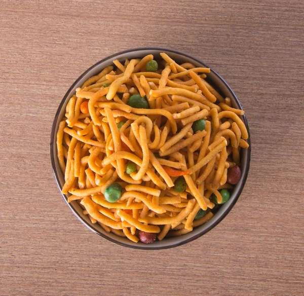 Murukku or traditional indian snack on background. — Stock Photo, Image