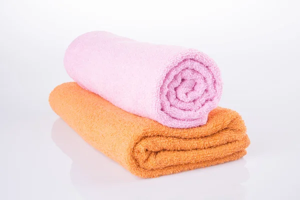 Πετσέτα. πετσέτα σε φόντο — Φωτογραφία Αρχείου