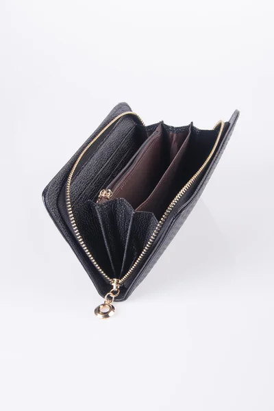 Wallet. open purse on a background — Stock Photo, Image