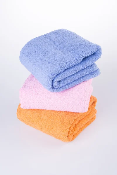 Handdoek. handdoek op een achtergrond — Stockfoto